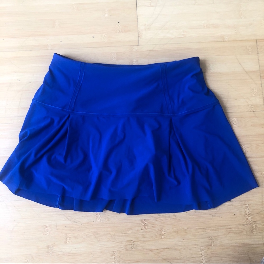 Lululemon Skirt Skort Blue Size 6 Jet Stream
